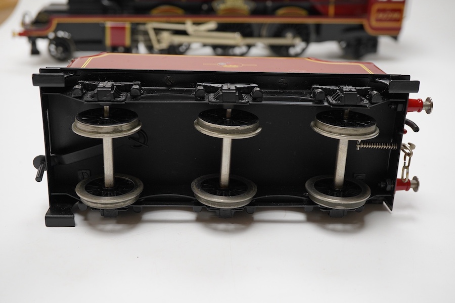 A boxed Bassett-Lowke by Corgi 0 gauge tinplate BR Princess Royal class 4-6-2 tender locomotive, Princess Helena Victoria 46208, a special limited release, with option for two or three rail running, with instruction leaf